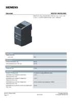 Datasheet for Siemens 6ES72315ND320XB0, EAN: 6940408102088