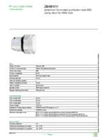 Datenblatt zu Schneider Electric ZB4BW31, EAN: 3389110889697