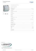Datasheet for Hager TGA200, EAN: 3250615979964