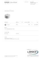 Datenblatt zu Gira 008602, EAN: 4010337086024