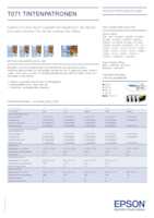 Datenblatt zu Epson C13T07154012, EAN: 8715946330808