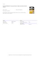 Datasheet for Duracell 033917, EAN: 5000394033917