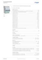 Datenblatt zu Hager MBN350, EAN: 3250614310454