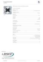 Datasheet for Berker 303650, EAN: 4011334238850