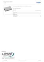 Datasheet for Hager S94E, EAN: 4010330553196