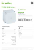 Datenblatt zu Spelsberg 12840701, EAN: 4013902861774