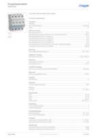 Datasheet for Hager SBN480, EAN: 3250615510273