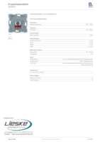 Datasheet for Berker 289110, EAN: 4011334255765