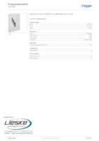 Datasheet for Hager ZU79B, EAN: 3250617810920