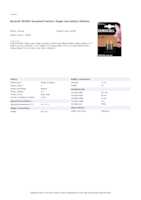 Datasheet for Duracell 203983, EAN: 5000394203983