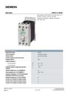 Datasheet for Siemens 3RF24101AC55, EAN: 4011209646865
