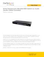 Datasheet for Startech.com SV831DUSBAU, EAN: 0065030837248