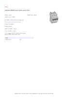 Datasheet for Legrand 409499, EAN: 3414970434418