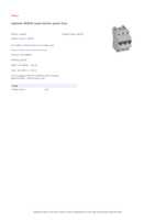 Datasheet for Legrand 409502, EAN: 3414970434470