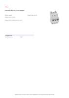 Datasheet for Legrand 409729, EAN: 3245064097291