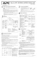 Datasheet for APC BX1400U-GR, EAN: 0731304315933