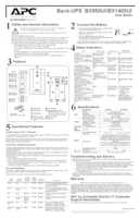 Datenblatt zu APC BX1400UI, EAN: 0731304315957