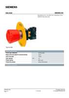 Datasheet for Siemens 3SB29082AK, EAN: 4011209900493