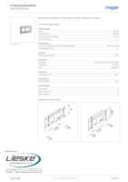 Datasheet for Hager GB10020LAN, EAN: 4012740837590