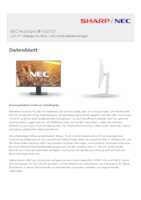 Datenblatt zu NEC 60005033, EAN: 5028695120440
