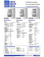 Datasheet for Advantech ADAM-4015T-AE