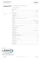 Datasheet for Hager B3001507030B, EAN: 4012740102759