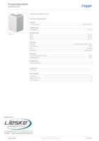 Datenblatt zu Hager M55529010, EAN: 4012740312592
