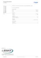 Datasheet for Hager FZ708D, EAN: 3250612794720