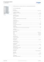 Datasheet for Hager VU60MMV, EAN: 3250616616158