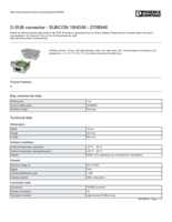 Datasheet for Phoenix Contact 2708546, EAN: 4017918942144