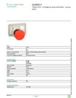 Datasheet for Schneider Electric GV2K011, EAN: 3389110733273