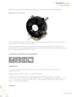 Datasheet for Startech.com FAN1156PWM, EAN: 0065030845380