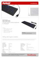 Datasheet for KEYSONIC 60529, EAN: 4250078169581
