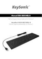 Datenblatt zu KEYSONIC 60529, EAN: 4250078169581