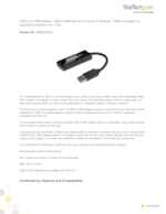 Datasheet for Startech.com USB32HDES, EAN: 0065030854887