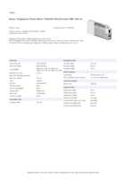 Datasheet for Epson C13T596100, EAN: 0010343868397