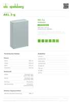 Datenblatt zu Spelsberg 74040301, EAN: 4013902071210