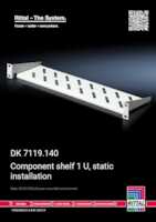 Datasheet for Rittal 7119140, EAN: 4028177221444