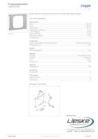 Datasheet for Hager L96007035, EAN: 4012740155021