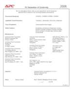 Datasheet for APC SYMIM2, EAN: 0731304007692