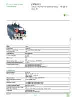 Datenblatt zu Schneider Electric LRD1522, EAN: 3389110146752
