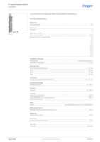 Datasheet for Hager L063M, EAN: 3250610740613