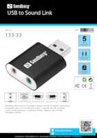 Datasheet for Sandberg 133-33, EAN: 5705730133336