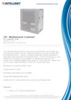 Datasheet for Intellinet 711807, EAN: 766623711807