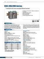 Datasheet for Moxa EDS-208-M-SC