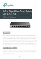Datasheet for TP-Link TL-SG108PE, EAN: 6935364094744