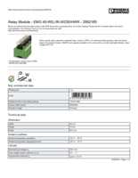 Datasheet for Phoenix Contact 2952185, EAN: 4017918084356