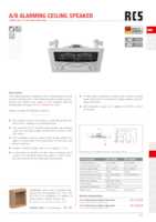 Datasheet for RCS Audio-Systems SC-520 AB, EAN: 4250458204987