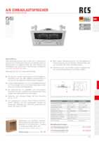 Datenblatt zu RCS Audio-Systems SC-520 AB, EAN: 4250458204987