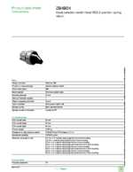 Datenblatt zu Schneider Electric ZB4BD4, EAN: 3389110888959